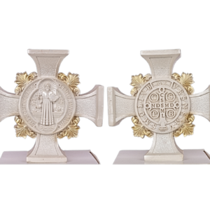 Benedictine Cross - 3.5" Table Top | Handcrafted Christian Religious Articles
