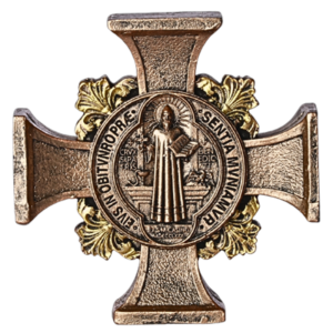 Benedictine Cross - 3.5" Table Top | Handcrafted Christian Religious Articles
