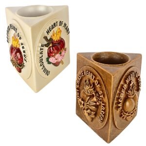 3 Hearts in 1 - 4" Pen Stand/Holder | Handcrafted Christian Religious Articles