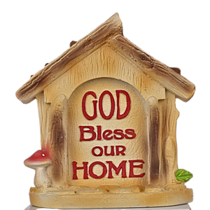 God Bless our home - 5.25" Wall Hanging decor | Handcrafted Christian Religious Articles