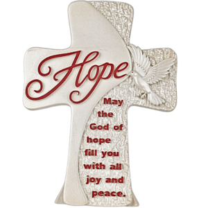 Faith Cross - 6" Wall Hanging | Handcrafted Christian Religious Articles