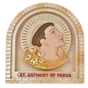 St. Anthony of Padua (Arch icon) - 4" Table Top | Handcrafted Christian Religious Articles