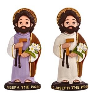 Kids St. Joseph the worker - 4" Statue | Handcrafted Christian Religious Articles