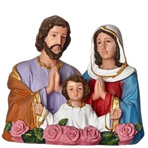 Holy Family Bust - 8" Table Top | Handcrafted Christian Religious Articles