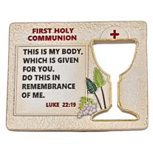 First Holy Communion - 3" Table Top | Handcrafted Christian Religious Articles