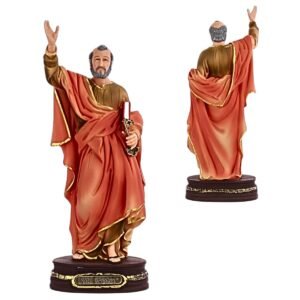 St. Peter, the Apostle - 8" Statue | Handcrafted Christian Religious Articles