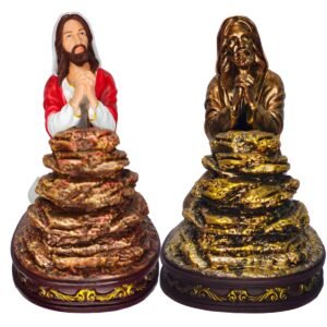 Praying Jesus - 9" Statue | Handcrafted Christian Religious Articles