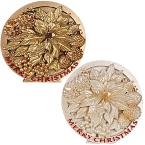 Christmas Wreath - 3.5" Tabletop | Handcrafted Christian Religious Articles