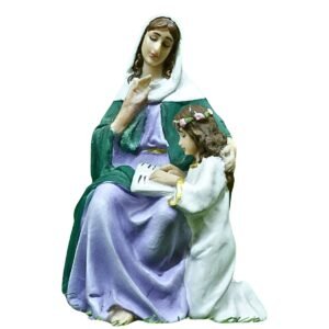 St. Anna - 5" Statue | Handcrafted Christian Religious Articles