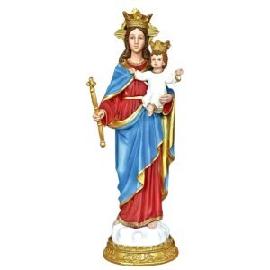 Mary, Help of Christians - 2 Feet Statue | Handcrafted Christian Religious Articles