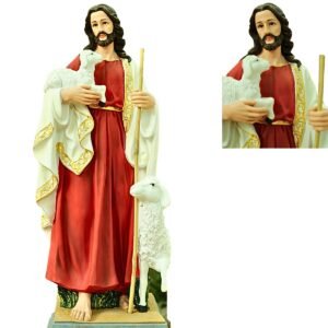 Jesus, the Good Shepherd - 2 Feet Statue | Handcrafted Christian Religious Articles