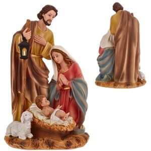 Holy Family - 12" Statue | Handcrafted Christian Religious Articles