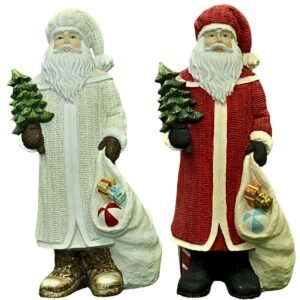 Santa Claus with gifts - 12.5" Statue | Handcrafted Christian Religious Articles
