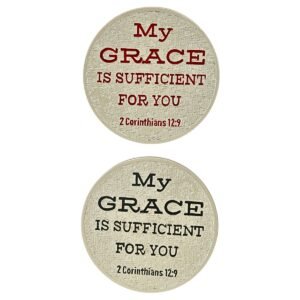 My grace is sufficient for you - 3" Magnet | Handcrafted Christian Religious Articles