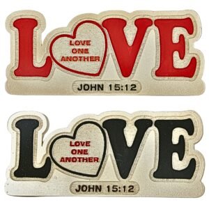 Love one another - 2" Table Top | Handcrafted Christian Religious Articles