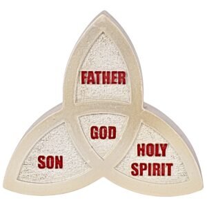 Father Son Holy Spirit - 3" Table Top | Handcrafted Christian Religious Articles