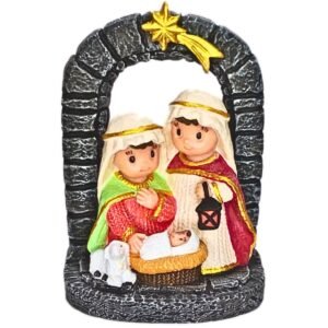 Kids Nativity - 4" Statue | Handcrafted Christian Religious Articles