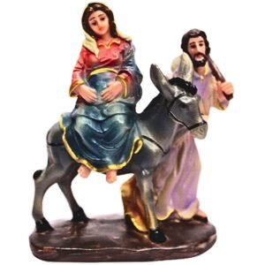 Way to Bethlehem - 4" Statue | Handcrafted Christian Religious Articles