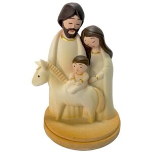Kids Flight to Egypt - 3" Statue | Handcrafted Christian Religious Articles