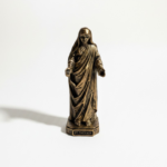 mother teresa 3.5" bronze finish resin statue